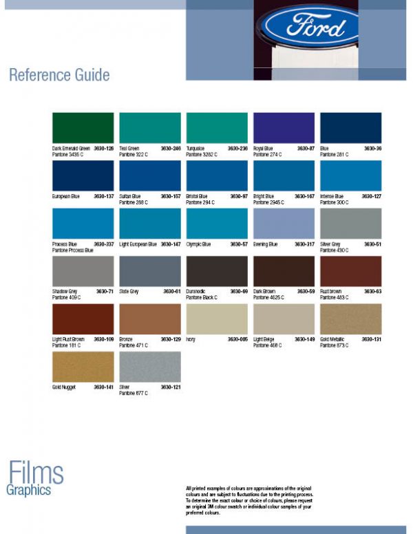 Vinyl Color Chart - Sign Source USA